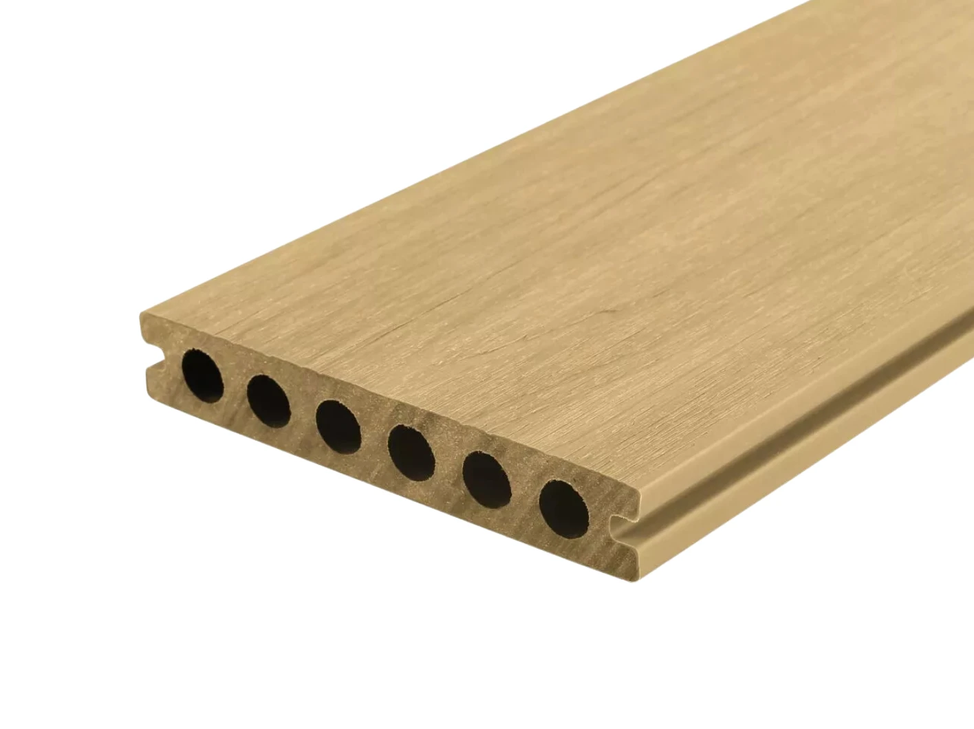 Composiet Red Cedar Vlonderplank 2.3 x 13.8 cm (23 x 138 mm) - Lengte 300 cm - Afbeelding 1